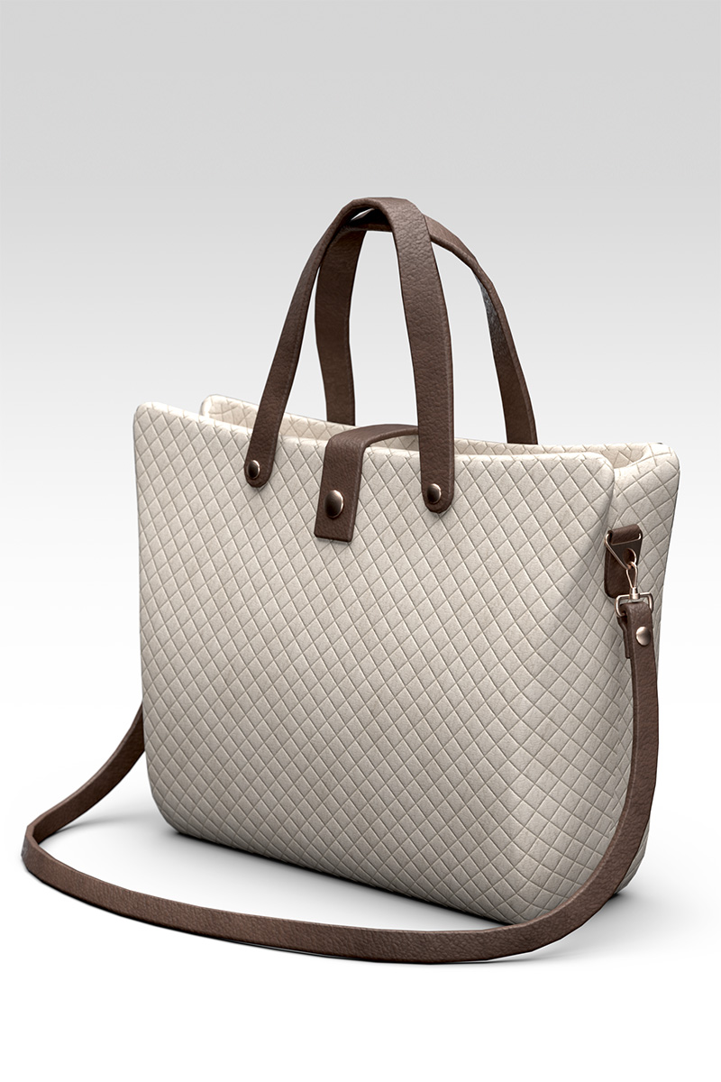 Exterior architectural render — villa design